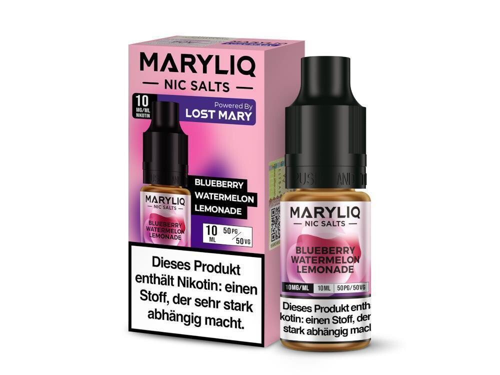 MARYLIQ - Blueberry Watermelon Lemonade - Nikotinsalz Liquid