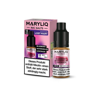 MARYLIQ - Blueberry Watermelon Lemonade - Nikotinsalz Liquid