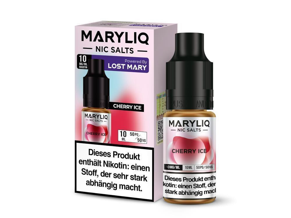 MARYLIQ - Cherry Ice - Nikotinsalz Liquid