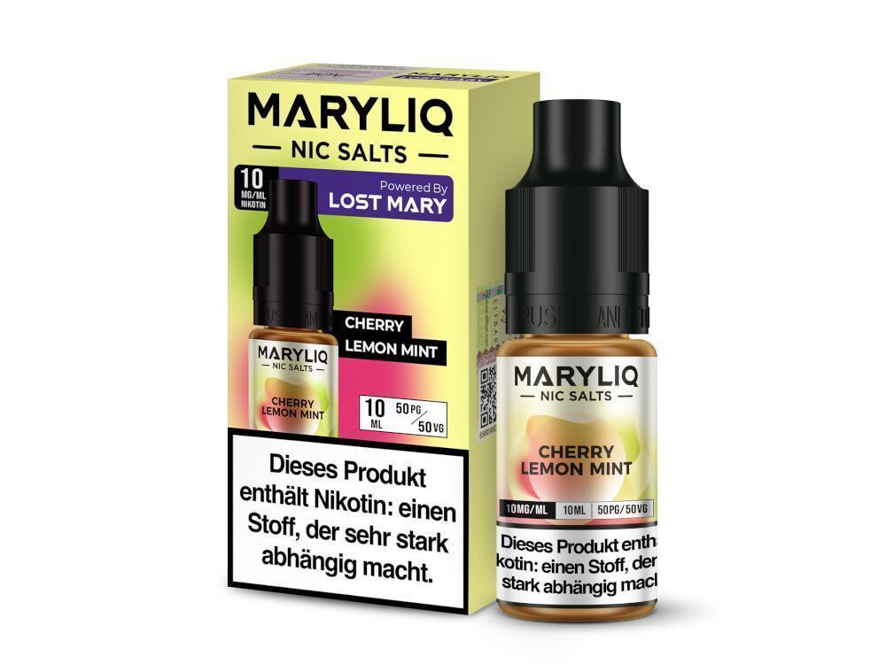 MARYLIQ - Cherry Lemon Mint - Nikotinsalz Liquid