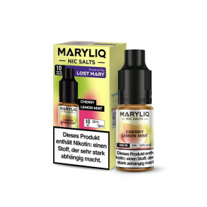 MARYLIQ - Cherry Lemon Mint - Nikotinsalz Liquid - 10...