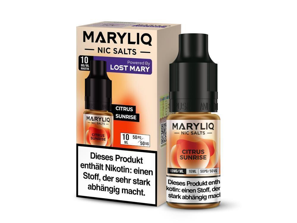 MARYLIQ - Citrus Sunrise - Nikotinsalz Liquid