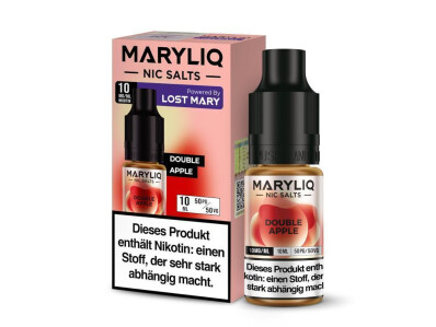 MARYLIQ - Double Apple - Nikotinsalz Liquid