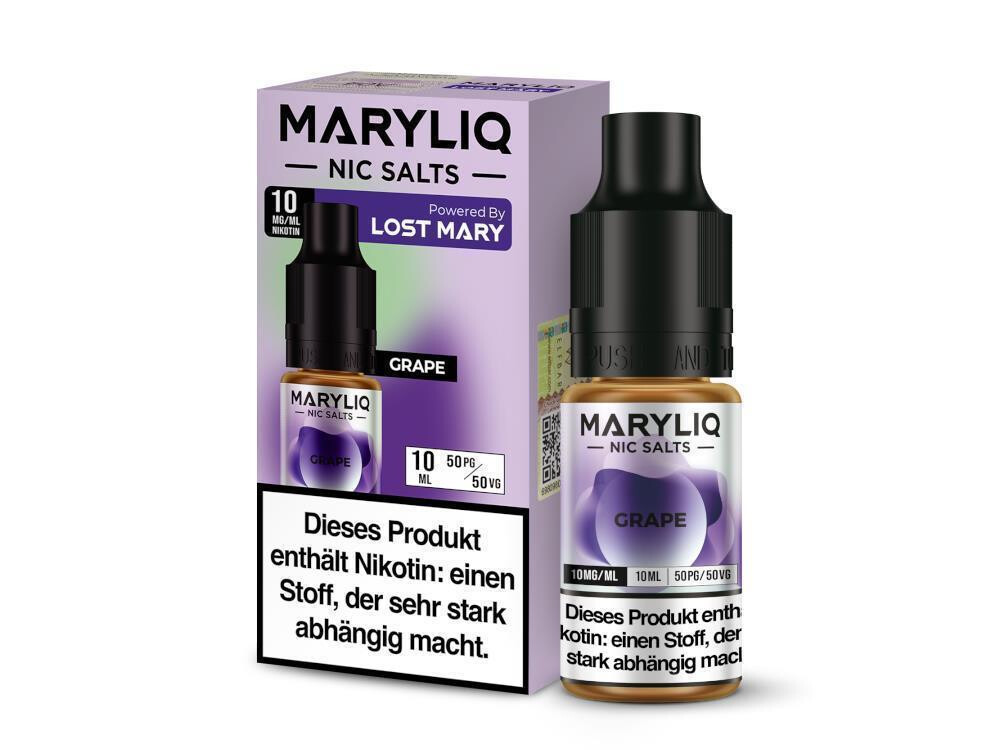 MARYLIQ - Grape - Nikotinsalz Liquid