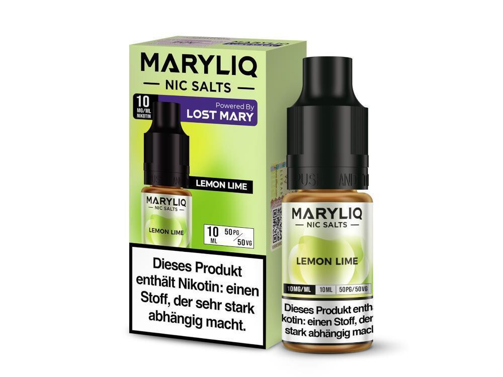 MARYLIQ - Lemon Lime - Nikotinsalz Liquid