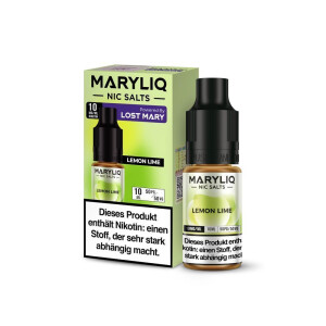 MARYLIQ - Lemon Lime - Nikotinsalz Liquid - 10 mg/ml (1er...