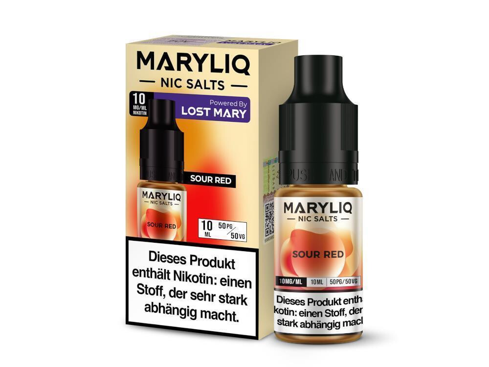 MARYLIQ - Sour Red - Nikotinsalz Liquid