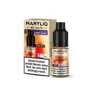 MARYLIQ - Sour Red - Nikotinsalz Liquid - 10 mg/ml (1er...