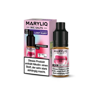 MARYLIQ - Strawberry Ice - Nikotinsalz Liquid - 10 mg/ml...