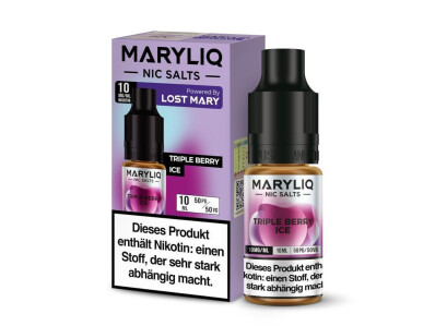 MARYLIQ - Triple Berry Ice - Nikotinsalz Liquid