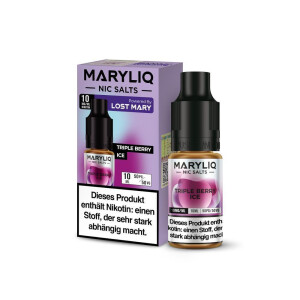 MARYLIQ - Triple Berry Ice - Nikotinsalz Liquid - 10...