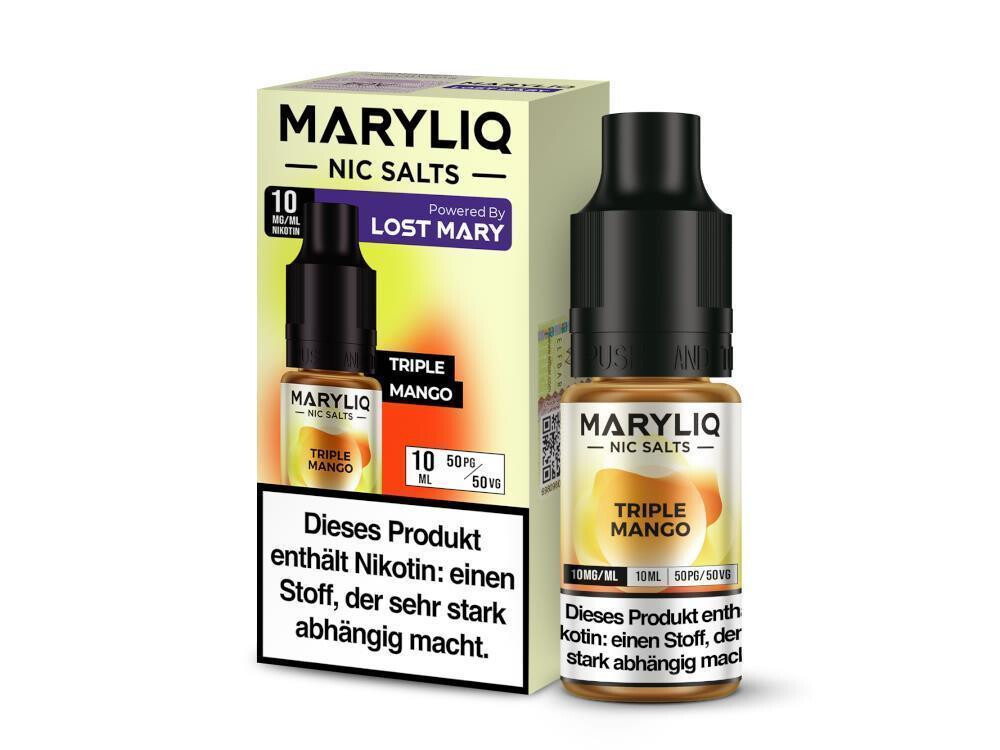 MARYLIQ - Triple Mango - Nikotinsalz Liquid