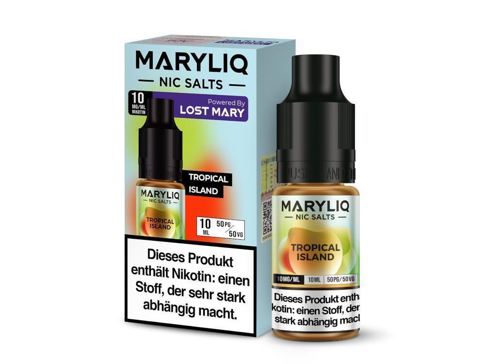 MARYLIQ - Tropical Island - Nikotinsalz Liquid