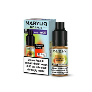 MARYLIQ - Tropical Island - Nikotinsalz Liquid