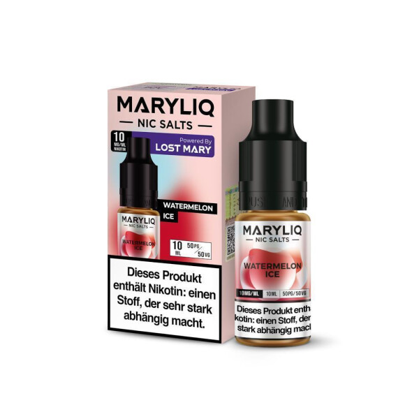 MARYLIQ Watermelon Ice Nikotinsalz Liquid 10ml , 9,80