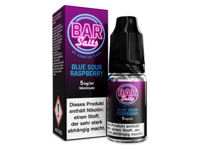 Vampire Vape - Bar Salts - Blue Sour Ras box