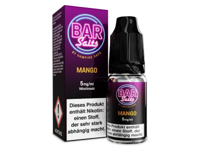 Vampire Vape - Bar Salts - Mango - Nikot box