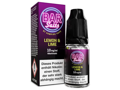 Vampire Vape - Bar Salts - Lemon Lime - Nikotinsalz...