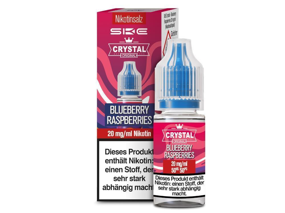 SKE - Crystal - Blueberry Raspberries - Nikotinsalz Liquid