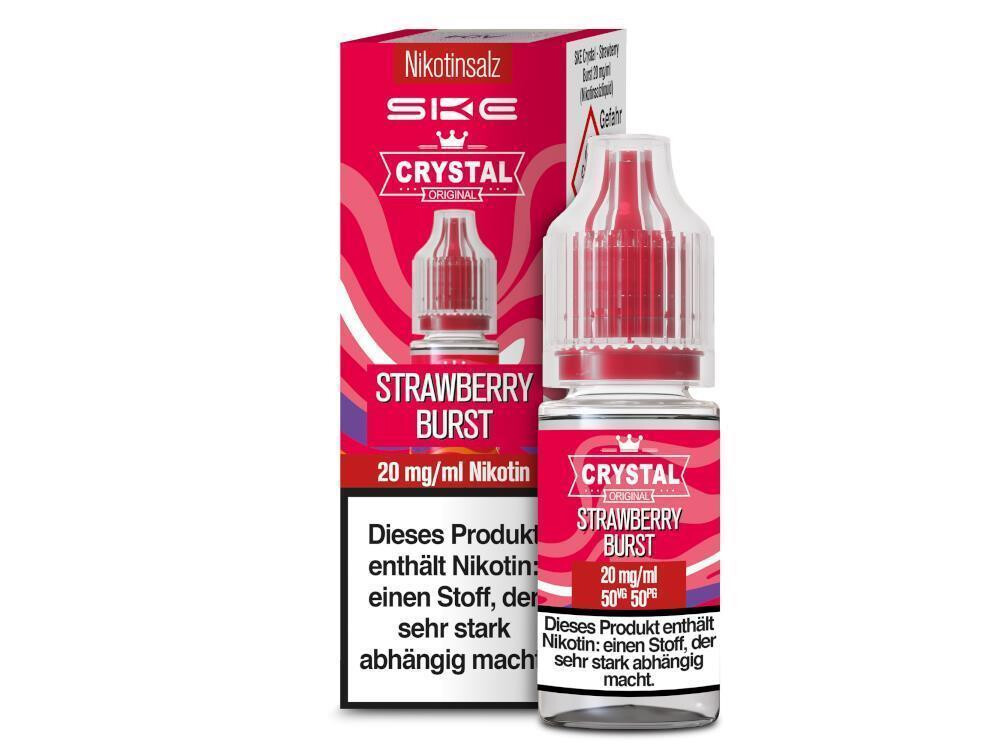 SKE - Crystal - Strawberry Burst - Nikotinsalz Liquid