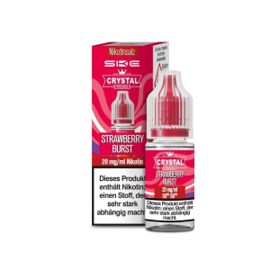 SKE - Crystal - Strawberry Burst - Nikotinsalz Liquid