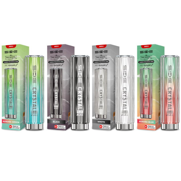 SKE Crystal Plus MAX Akku 850 mAh  fr Pods mit Zugautomatik, 8,49