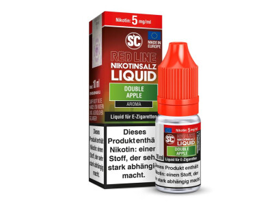 SC - Red Line - Double Apple - Nikotinsalz Liquid - 5...