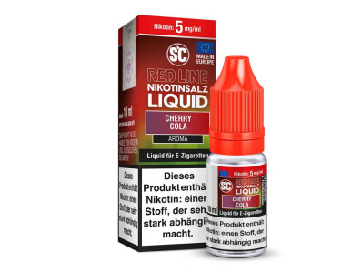 SC - Red Line - Cherry Cola - Nikotinsalz Liquid - 5...