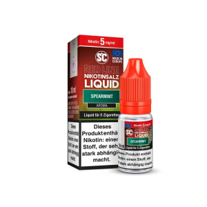 SC - Red Line - Spearmint - Nikotinsalz Liquid - 5 mg/ml...