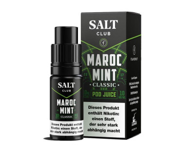 Salt Club - Flavorist Maroc Mint - Class box