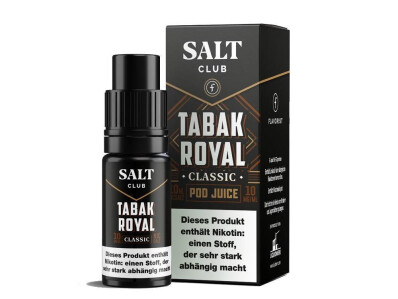 Salt Club - Flavorist Tabak Royal - Classic - Nikotinsalz...