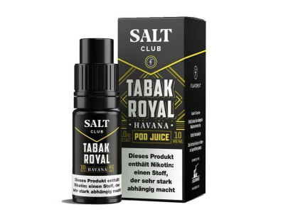 Salt Club - Flavorist Tabak Royal - Havana - Nikotinsalz...