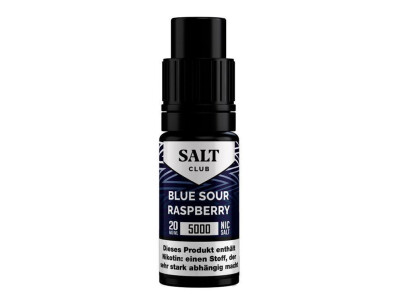 Salt Club - 5000 - Blue Sour Raspberry Nikotinsalz Liquid...