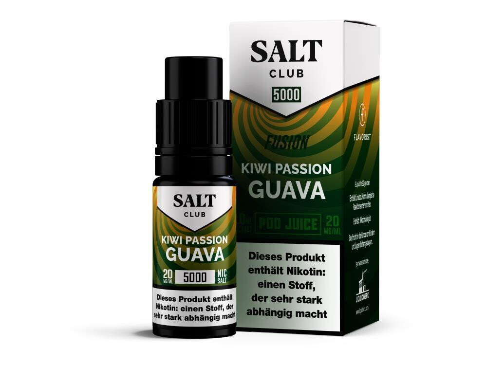 Salt Club - 5000 - Kiwi Passion Guava Nikotinsalz Liquid