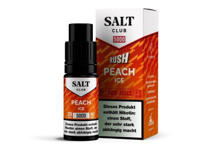 Salt Club - 5000 - Peach Ice Nikotinsalz box