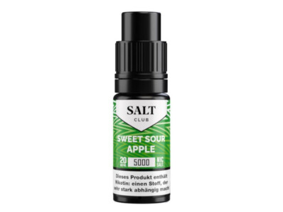 Salt Club - 5000 - Sweet Sour Apple Nikotinsalz Liquid -...