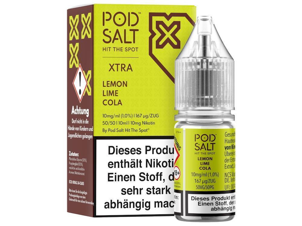 Pod Salt X - Lemon Lime Cola - Nikotinsalz Liquid