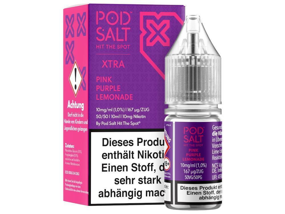 Pod Salt X - Pink Purple Lemonade - Nikotinsalz Liquid