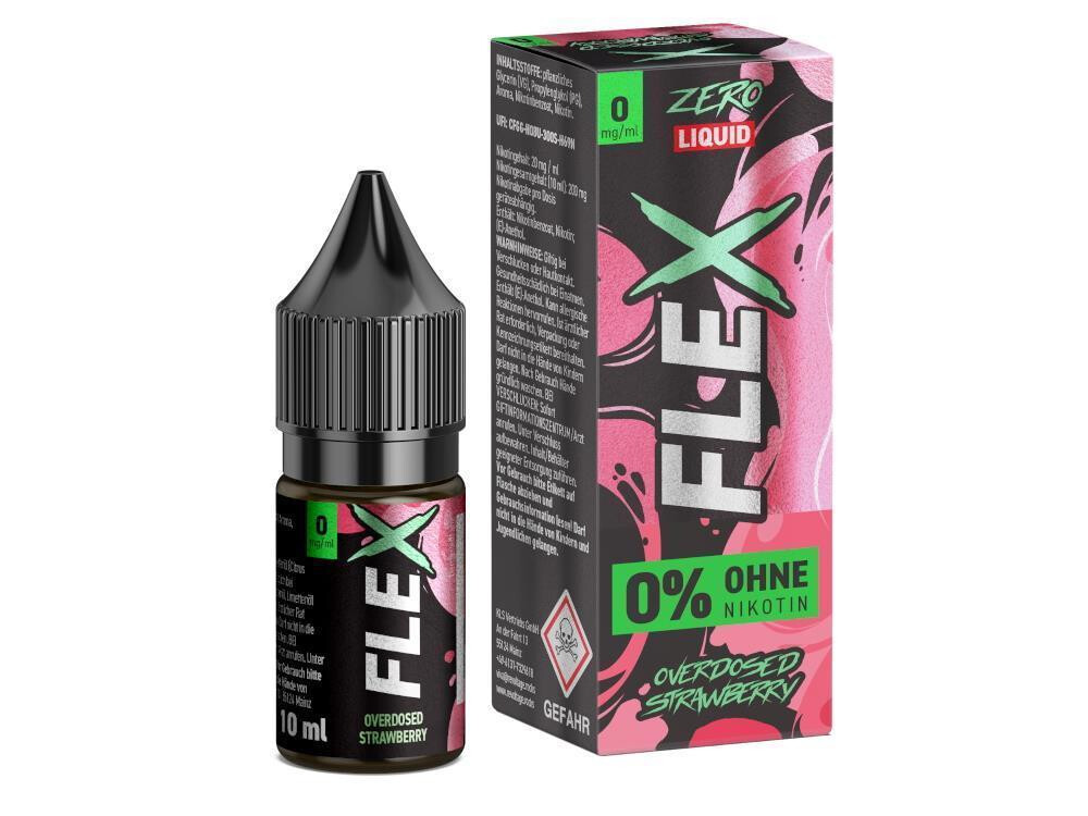 Revoltage - FLEX - Overdosed Strawberry - Nikotinsalz Liquid