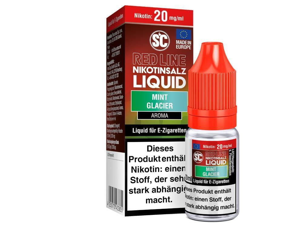 SC - Red Line - Mint Glacier - Nikotinsalz Liquid