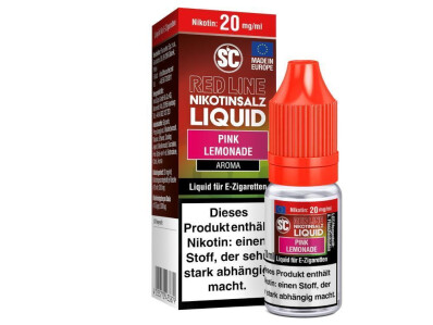 SC - Red Line - Pink Lemonade - Nikotinsalz Liquid