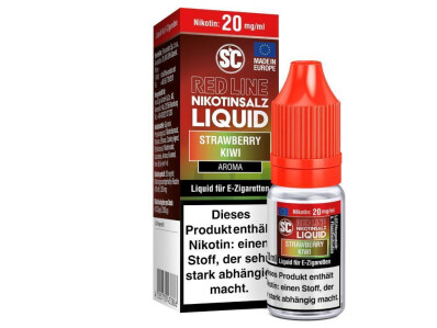 SC - Red Line - Strawberry Kiwi - Nikotinsalz Liquid