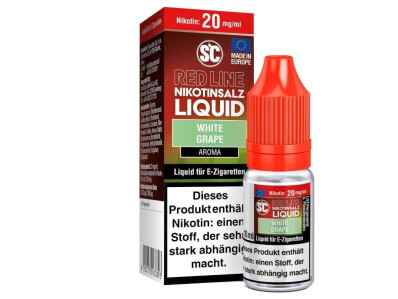 SC - Red Line - White Grape - Nikotinsalz Liquid - 20...