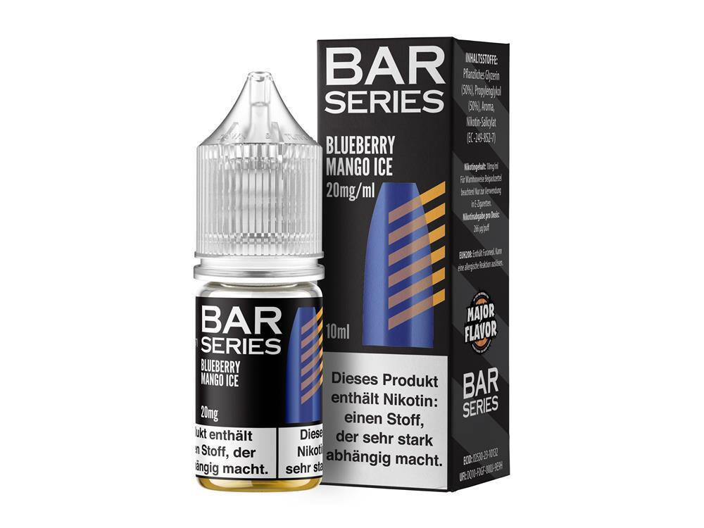 Bar Series - Blueberry Mango Ice - Nikotinsalz Liquid