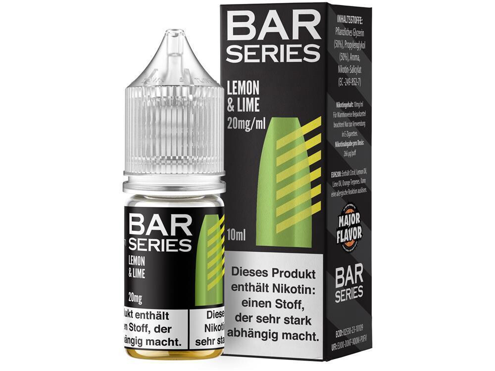 Bar Series - Lemon & Lime - Nikotinsalz Liquid