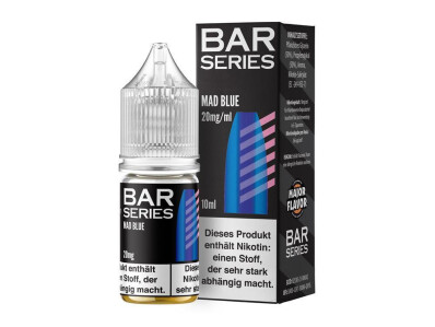 Bar Series - Mad Blue - Nikotinsalz Liqu box