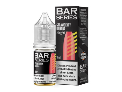 Bar Series - Strawberry Banana - Nikotinsalz Liquid - 20...