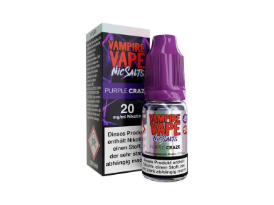 Vampire Vape - Purple Craze - Nikotinsalz Liquid