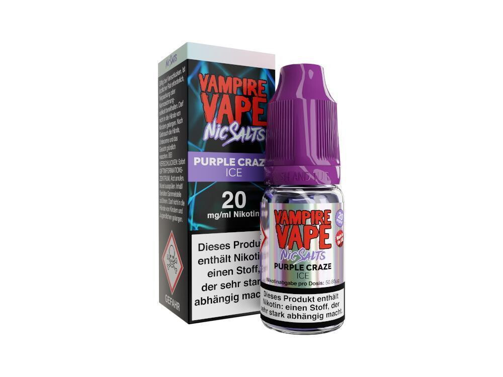 Vampire Vape - Purple Craze Ice - Nikotinsalz Liquid