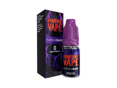 Vampire Vape Liquid - Purple Craze - 0 mg/ml (1er Packung)